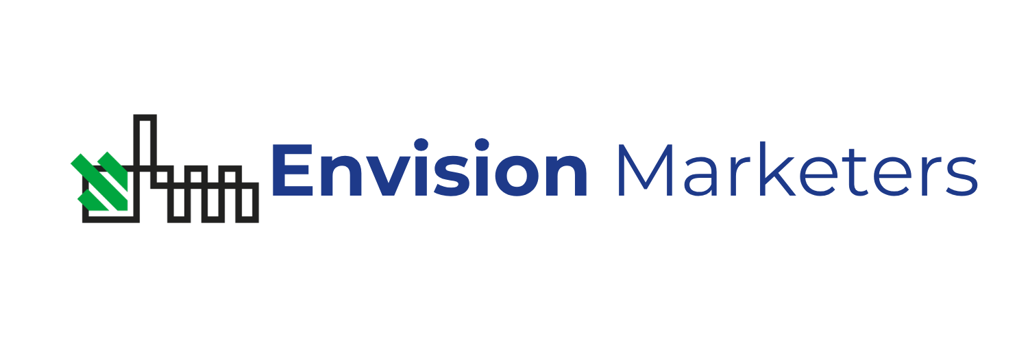 Logo de Envision Marketers, marketing digital para freelancers y agencias